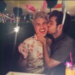 Joey Graceffa Instagram - Time flies when you’re in love! 💕Can’t believe it’s been 5 years since I met this beautiful man. Sometimes being picky has its perks 🥰 Even though we are complete opposites in so many ways... we still fit together perfectly . Happy 5 year anniversary @misterpreda Love you to the moon and back mister ❤️