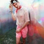 Joey Graceffa Instagram - MOON 🌙 PRISM 🌈 POWER ⚡️NIPPLES! #coachella day 2 let’s gooooo Coachella, California