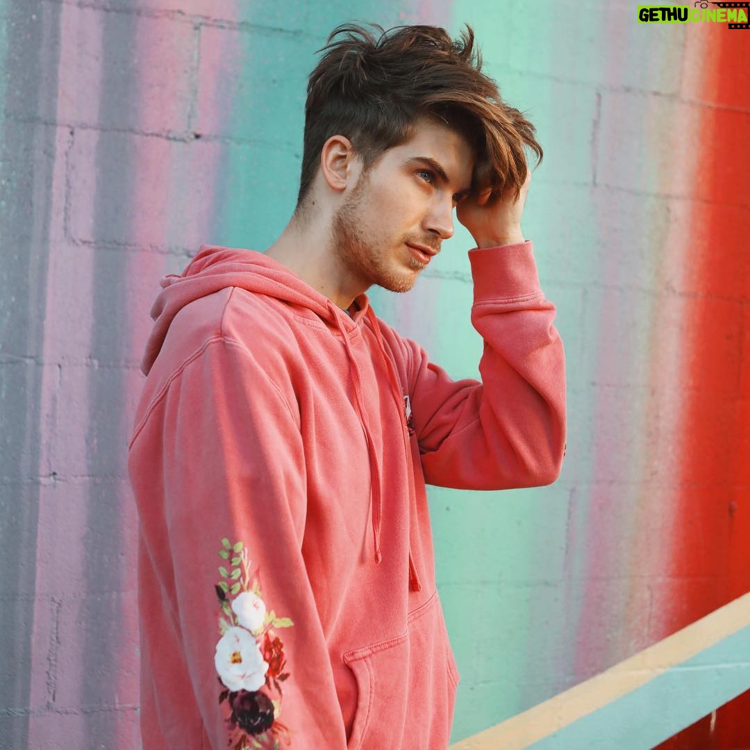 Joey Graceffa Instagram - Aloha! βπΌπΊπ SURPRISE! New spring merch is in full BLOOM...swipe right to see all the fresh goodies, link in bio to shop. πΌπ·π