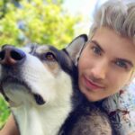 Joey Graceffa Instagram - Just two happy boys enjoying the fresh air & sunshine for the first time! ☀️ Thank you guys for sticking by my side during one of the hardest times of my life, I’m so grateful for your love. The past four weeks have taught me so many lessons & how putting my health and happiness should come before my job. I’m learning balance. The next month will be spent regaining my physical and mental strength and gaining back the 15 pounds I lost from not being able to eat. I love you all so much, I think it’s time for a mukbang!? 🍔🍕❤️🥗🍟