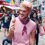 Joey Graceffa Instagram - CRAVING THIS RAINBOW ICE-CREAM RIGHT NOW! 🌈🍦🦄 I dare you to leave only sugary emojis! Also desperate to be back in Tokyo again @mo_tokyo Mandarin Oriental, Tokyo マンダリン オリエンタル 東京