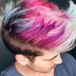 Joey Graceffa Instagram - Still shocked my blind friend @mollyburkeofficial dyed my hair and it turned out so good!! 😱 check it out in my new video LINK IN BIO 🎨