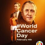 Johan Cruijff Instagram - February 4th, a day to remember Johan and raise awareness about cancer. 🎗 #WorldCancerDay #14forever #CruyffLegacy