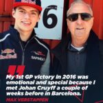 Johan Cruijff Instagram – In March 2016 Max Verstappen and Johan Cruyff met each other during the testing days at Barcelona. It was a very special meeting between to Dutch greats 🇳🇱

Unfortunately, Johan had already passed away when Max won his first Grand Prix in Barcelona, two and a half months later. But the memories remain… 💭 Circuit de Barcelona-Catalunya