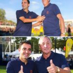 Johan Cruijff Instagram – Happy Birthday, @xavi! 🎂 Barcelona, Spain