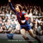 Johan Cruijff Instagram – On the 14th of each month we share one of Johan’s famously brilliant and simple quotes. 💬
 
Today’s is: “I’d rather win 5-4 than 1-0.” ⚽
 
#CruyffLegacy