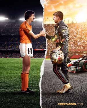 Johan Cruijff Instagram - 1️⃣4️⃣ 🤝 1️⃣4️⃣

A legendary number for two Dutch legends 🇳🇱