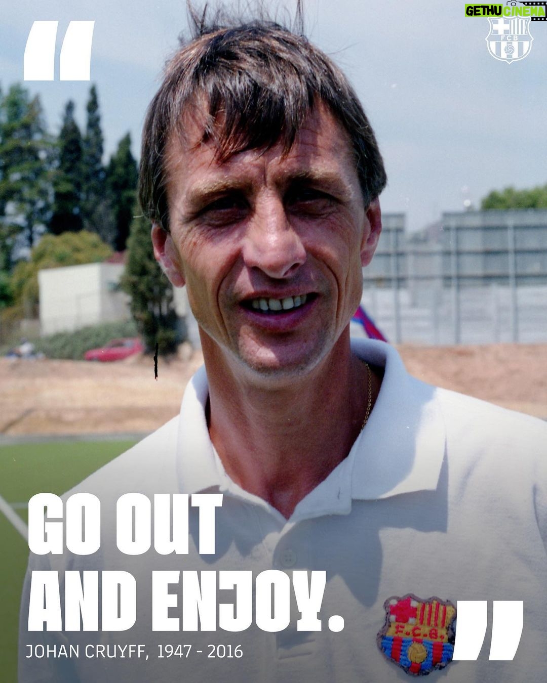 Johan Cruijff - 0.9 Million Likes - The Wit and Wisdom of Johan Cruyff
Paraula d’en Johan
Palabra de Cruyff