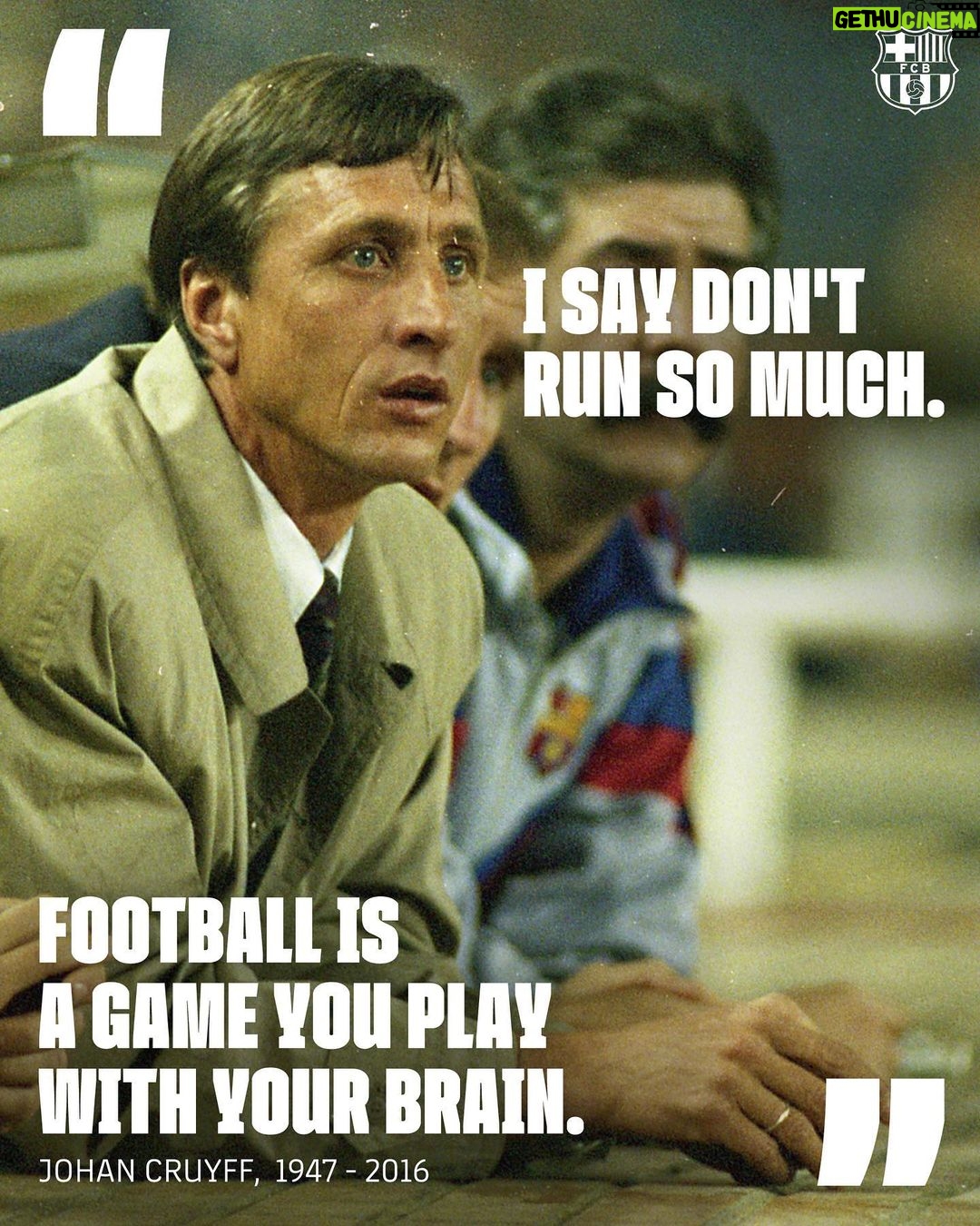 Johan Cruijff - 0.9 Million Likes - The Wit and Wisdom of Johan Cruyff
Paraula d’en Johan
Palabra de Cruyff