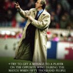 Johan Cruijff Instagram – On the 14th of each month we share one of Johan’s famously brilliant and simple quotes. 💬
 
Today’s is: “Try to get a message to a player on the opposite wing during the match when fifty thousand people are singing…” ⚽
 
#CruyffLegacy