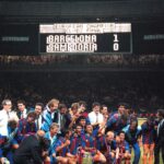 Johan Cruijff Instagram - 🔙 30 years ago today, Dream Team was born. @fcbarcelona, with Johan as coach, won their first European Cup. 💙❤️ #CruyffLegacy Wembley Stadium, London