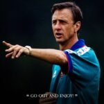 Johan Cruijff Instagram - On the 14th of each month we share one of Johan’s famously brilliant and simple quotes. 💬 ⠀ Today's is: "Go out and enjoy!" ⚽ ⠀ #CruyffLegacy