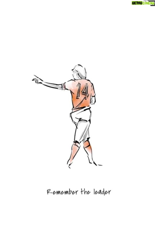 Johan Cruijff Instagram - April 25th, 1947 - March 24th, 2016. ⠀ We will always remember him. ❤ ⠀ #CruyffLegacy