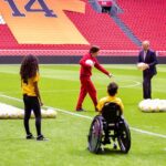 Johan Cruijff Instagram - 🙏 Celebrating 75 years of Johan’s legacy with the Cruyff Legacy Summit and the Open Day of the @cruyfffoundation, with a special appearance from King Willem Alexander. 👑🇳🇱 Johan Cruijff ArenA