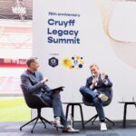 Johan Cruijff Instagram - 🙏 Celebrating 75 years of Johan’s legacy with the Cruyff Legacy Summit and the Open Day of the @cruyfffoundation, with a special appearance from King Willem Alexander. 👑🇳🇱 Johan Cruijff ArenA
