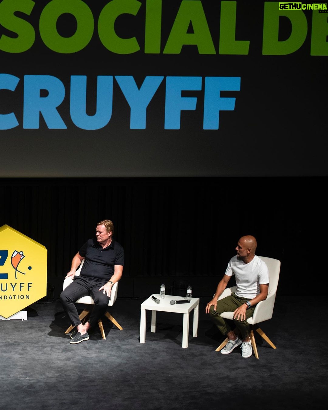 Johan Cruijff Instagram - Eager to continue @johancruyff's legacy š The Cruyff Foundation reach the age of 25 growing the way they have done so, supporting sport as a tool for social inclusion for children and young people with special needs and from disadvantaged backgrounds. š¤ #CruyffFoundation #CruyffLegacy #25yearsofCreatingSpace Barcelona, Spain