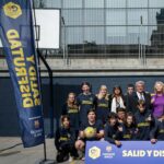 Johan Cruijff Instagram - Great day to celebrate @johancruyff's social legacy! 💛 Twenty years with Barça Foundation and together we continue what Johan started. Go out and enjoy! 👊🏼 .. Gran día para celebrar el legado social de Johan Cruyff! 💛 Veinte años de la mano de la @fundaciofcb y juntos continuamos lo que Johan comenzó. ¡Salid y disfrutad! 👊🏼 .. .. #CruyffLegacy Escola Especialitzada la Sagrera