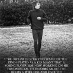 Johan Cruijff Instagram - On the 14th of each month we share one of Johan’s famously brilliant and simple quotes. 💬 Today's is: "The decline in street football, of the kind I played as a kid, meant that a young player was now working on his fundamental techniques about ten hours a week less, and over the course of even a few years that really makes a big difference." ⚽ #CruyffLegacy