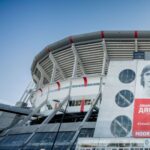 Johan Cruijff Instagram – 🔙 #TBT – 3 years ago in August, Ajax unveiled a Johan Cruyff statue gifted by @afcajax fans outside the @johancruijffarena 🙌

#CruyffLegacy Johan Cruijff ArenA