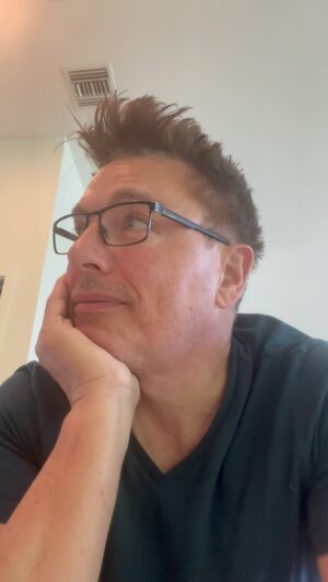 John Barrowman Instagram - It happened for the first time! WTF???? 
.
#lgbtq #love #husband #memory #palmsprings #foryou #follow #fanfamily #trending #trendingreels #music #morning