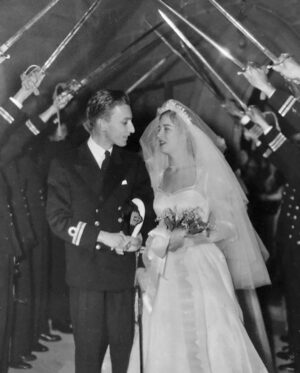 John Barrowman Instagram - Seventy Years Married!! 
Scott’s Ma & Pa are celebrating their Platinum Wedding Anniversary today❤️
Sydney was where it all started in 1953
.
.
#anniversary #mum #dad #london #sydney #palmsprings #navy #australia #uk
Posted @withregram • @scottmale