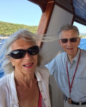 John Barrowman Instagram - Seventy Years Married!! 
Scott’s Ma & Pa are celebrating their Platinum Wedding Anniversary today❤️
Sydney was where it all started in 1953
.
.
#anniversary #mum #dad #london #sydney #palmsprings #navy #australia #uk
Posted @withregram • @scottmale