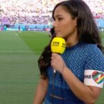 John Barrowman Instagram - Thank you @alexscott2 for having the courage to do what others would not, standing up for the community and wearing the ‘One Love’ armband. We are a football loving family and My husband and I thank you. Jb and @scottmale . . #lgbtq #transgender #lgbtqia #pride #humanrights #qatar @qatar Palm Springs, California