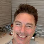 John Barrowman Instagram - Baking with Barrowman this morning. How do you say it?? Scones. First way like me or second way? Can’t wait to pull these out of my oven. Then the question is jam before cream or cream before jam? Full video on My @tiktok . #baking #lgbtq #lgbtqia🏳️‍🌈 #palmsprings #husband #life #trending #trendingreels #superbowl #change #jam #clottedcream #tea #treats