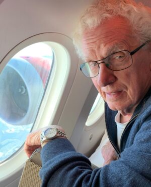 John Barrowman Instagram - Our Dad is 90 Years young today.  I asked him what’s next? He said ‘I’m going for 100!’ 
My dad never complains, always gives good advice, looks after his family, still jokes, makes my mum laugh every day and he drinks a good whiskey every night. 
That’s how to live life! 
We love you dad. 
.
Send your messages in the comments and I will read them tonight at dinner. 
.
#birthday #dad #family #palmsprings #love