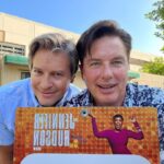 John Barrowman Instagram - We are off to see @jenniferhudsonshow Doing something different. @scottmale @iamjhud . . #tv #recording #studio #warnerbrosstudios #showbiz #talkshow Los Angeles, California