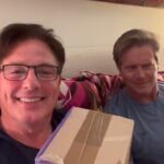 John Barrowman Instagram - What’s in the package? Watch my social media on Wednesday and all will be revealed! . #newalbum #lgbtqia #music #musicaltheatre #musicals @westway.music #heart #love #eastereggs #showtunes #theatre #theater #westend #broadway Palm Springs, California