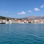 John Barrowman Instagram - Arriving in Split Croatia. #iamoutbound🏳️‍🌈 #lgbtqia #travel #croatia #husband #foodie #vacation #yachtlife @scottmale @outbound_travel Split Harbour, Croatia