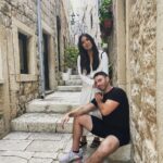 John Barrowman Instagram - I’m so glad they fell in Love this trip. @kaileesisson and @_davidshae send them love!!! Jb Korčula Island, Croatia