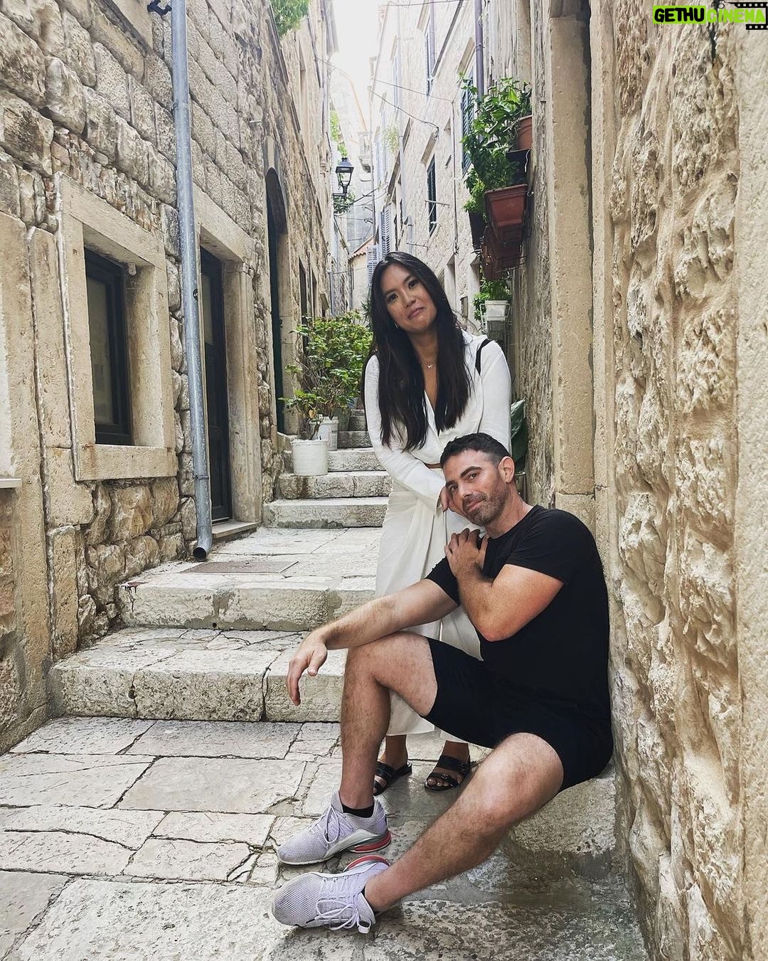 John Barrowman Instagram - I’m so glad they fell in Love this trip. @kaileesisson and @_davidshae send them love!!! Jb Korčula Island, Croatia