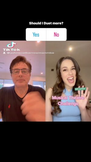 John Barrowman Instagram - My first Duet on @tiktok  @tiktoktrends  @tiktok_uk