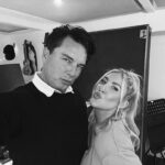 John Barrowman Instagram - Posted @withrepost • @nataliemayparis ‘Heart of stone’.. as a duet.. with the fabulous @johnscotbarrowman .. yes you heard right!! Such a pleasure to have been able to record this with you 🖤 It will be available to stream on 21st October and will also feature on John’s new album, so make sure you check it out ✨ Palm Springs, California
