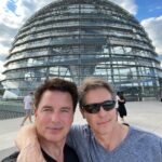 John Barrowman Instagram - Scott and I have been together for 28 years. Today we celebrate the ninth anniversary of our marriage in the State of California. More than ever it is important to be visible and vocal about love and freedom, as the Supreme Court and the Republican Party have an agenda to try to strip away our right to marry the one we love… . . #loveislove #marriageequality #humanrightscampaign #anniversary #family #vote #palmsprings #28 #9 #gay #saygay #gaycouples #lgbtq #lgbtqia #lgbtqiaplus #equalrights #love #freedom #scotland #england #wales #northernireland #usa #uk #doglover Palm Springs, California