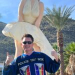 John Barrowman Instagram - PROTECT OUR MARILYN It’s @palmspringspride have a look at my post and see what gives me pride! Join us tomorrow as @scottmale and I will be #26 riding in a Pink Cadillac representing #pom @protectourmarilyn Keep the Marilyn Monroe statue where she is! . #pride #lgbtqia #lgbtqiaplus #palmsprings @palmspringspd #palmspringspride #loveislove #husband #whovian #torchwood #arrow #potectourmarilyn #crema Palm Springs, California