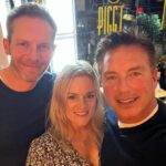 John Barrowman Instagram - One of the fun things when you travel by yourself is chatting and meeting new people. You can always expect a good blether in Scotland. Great to meet you @Kaggybum @dmac76 What a lovely cute couple. I am sure our paths will cross again.. . #scotland #edinburgh #travel @piggswinebar #conversation #wine #makefriends Edinburgh Scotland