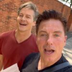 John Barrowman Instagram - We got the senior / pensioner discount!! . #southafrica #lgbtq #johannesburg @apartheidmuseum #mandela #husband #senior #pensioner @scottmale @comicconafrica