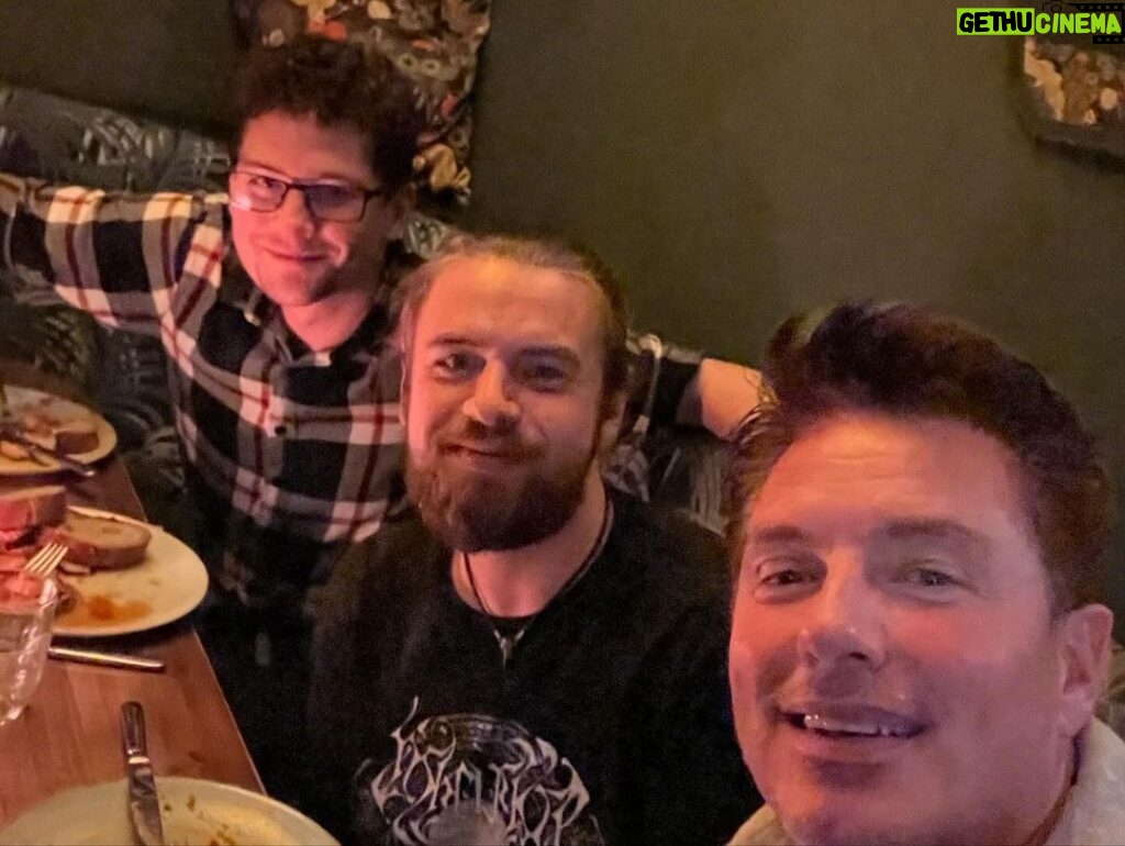 John Barrowman Instagram - Thank you @edible_in_edinburgh for the recommendation @thevoyageofbuck in #edinburgh we had such a great night out with my friends @stephenamell @cassandrapants @paulblackthorne #monopolyevents Edinburgh Scotland
