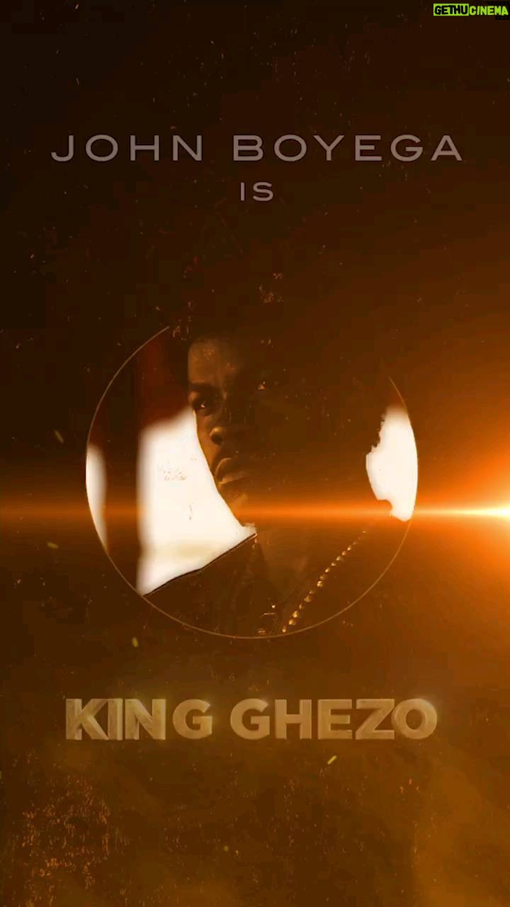 John Boyega Instagram - Introducing King Ghezo 😉 #TheWomanKing