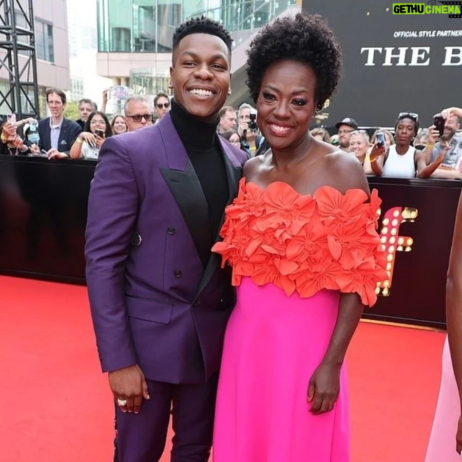 John Boyega Instagram - Premiering at @tiff_net was electric! #TheWomanKing is releasing after a seven year journey! What a way to bring this movie to the world. Thank you for the continuous support! ❤❤ Toronto, Ontario