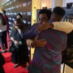 John Boyega Instagram - There was so much love in the room last night! Continuously grateful for the support from my amazing co-stars and crew! BREAKING is out this Friday. ❤️ Los Angeles, California