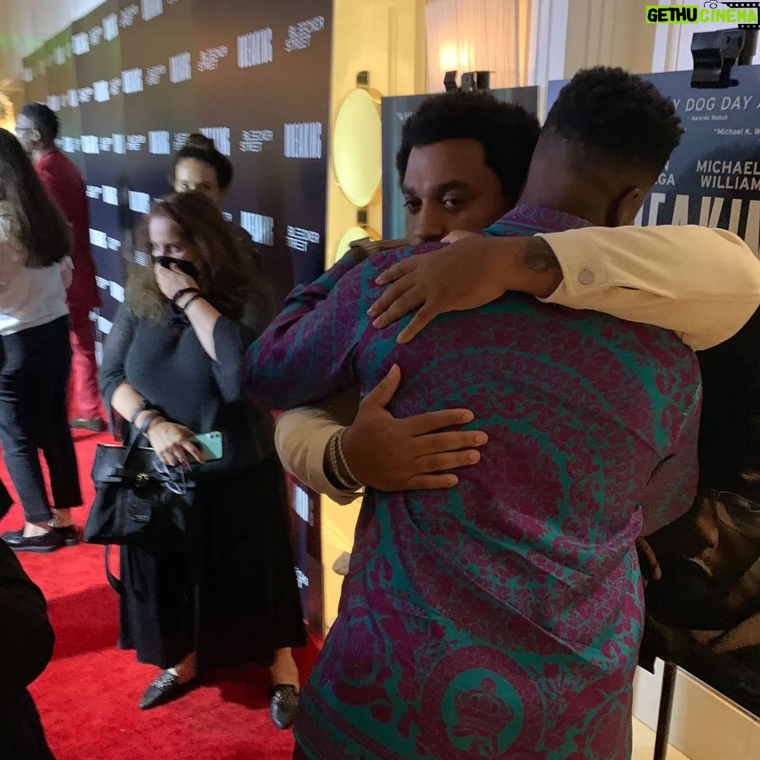 John Boyega Instagram - There was so much love in the room last night! Continuously grateful for the support from my amazing co-stars and crew! BREAKING is out this Friday. ❤️ Los Angeles, California