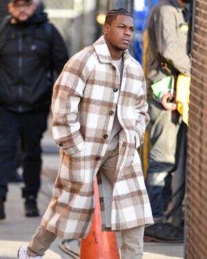 John Boyega Instagram - @ukesquire with the shoutout! 
@jasonrembert  with the fits! A coat for each mood 👌🏾