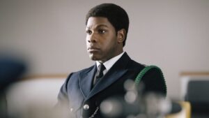 John Boyega Instagram - Had the joy of teaming up with Steve McQueen for his hotly-anticipated series Small Axe. Here’s a first look! Black British history will be televised ! 🙏🏾