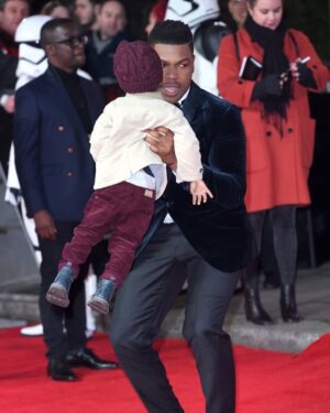 John Boyega Instagram - I know this child finds his uncle irritating! "Put me down uncle don" #throwbackthursday