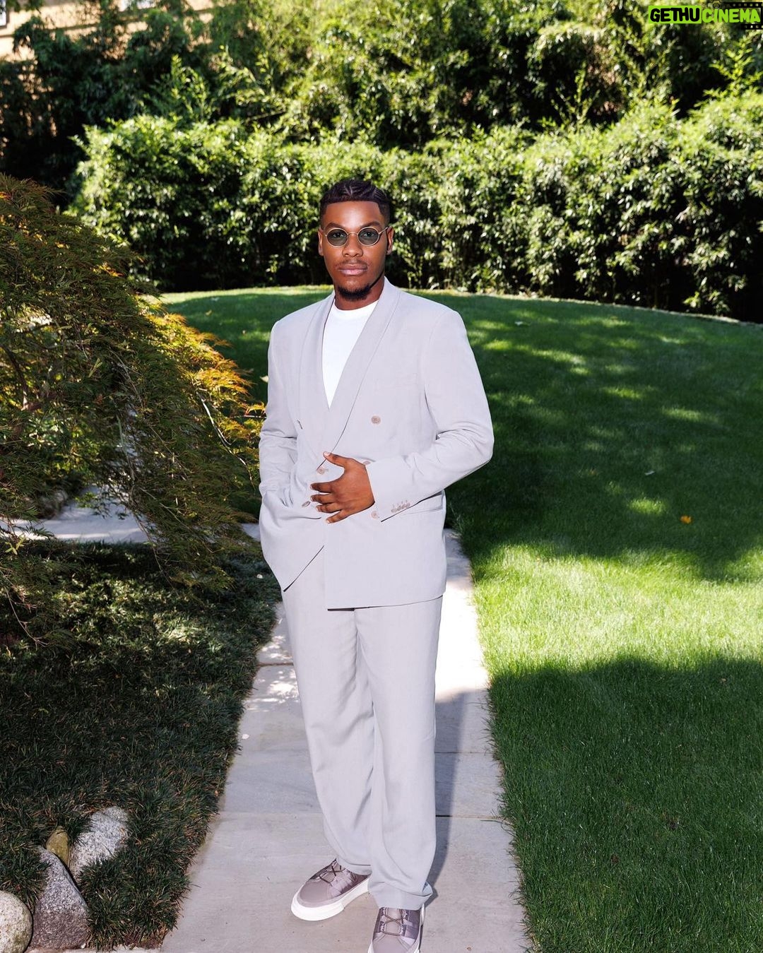 John Boyega Instagram - @giorgioarmani Milan, Italy
