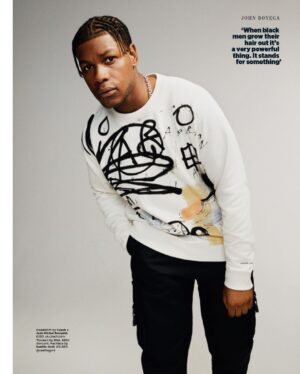 John Boyega Instagram - Loved collaborating with @britishgq  for this !! 
Thank you @dannykasirye for capturing the shots and to @jimfamished for the honest conversation. Out now ! 🙏🏾🙏🏾